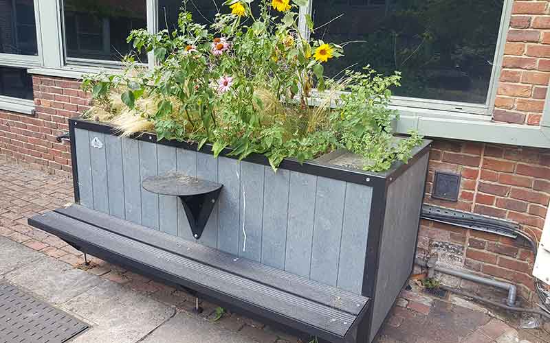 SuDS Planter Commercial Surrey CC