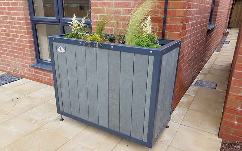 SuDS Planter Residential Leadon Court Cwmbran